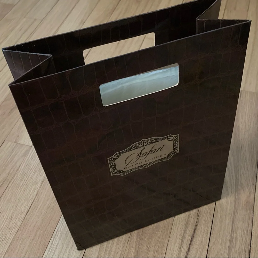 Vintage Luxury Brands Gift Bags,  Ferragamo, Ralph Lauren, Scaasi,  80’s/90’s